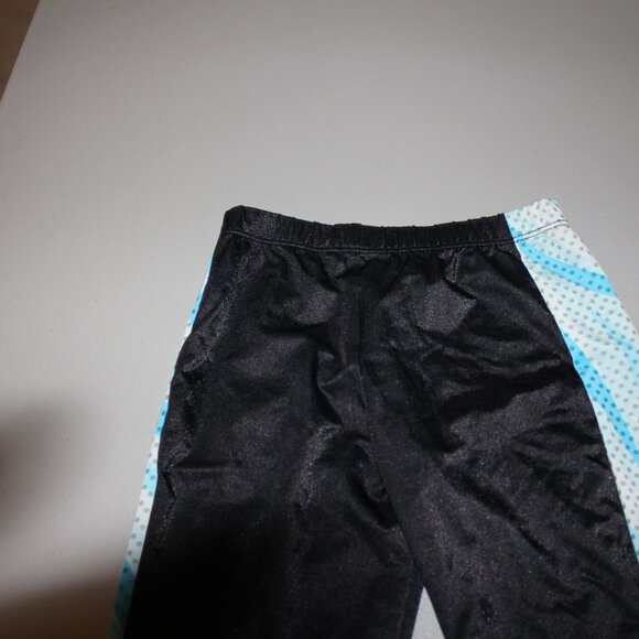 Black & Blue Algy Custom 2 Pcs Dance Costume  Size Small - Picture 6 of 8